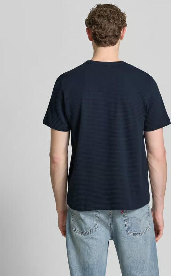 Selected regular fit T-shirt van puur katoen model 'COOPER' - Foto 2