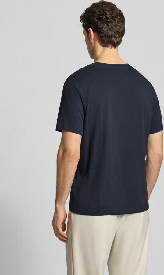 Selected Homme Regular fit T-shirt van puur katoen model 'ASPEN' - Foto 3