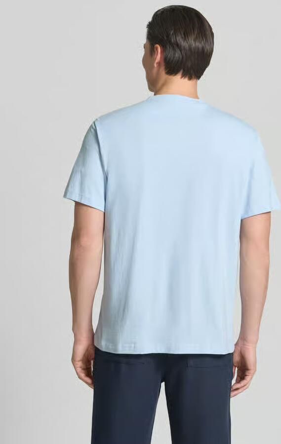 Selected regular fit T-shirt van puur katoen model 'HASPEN' - Foto 5