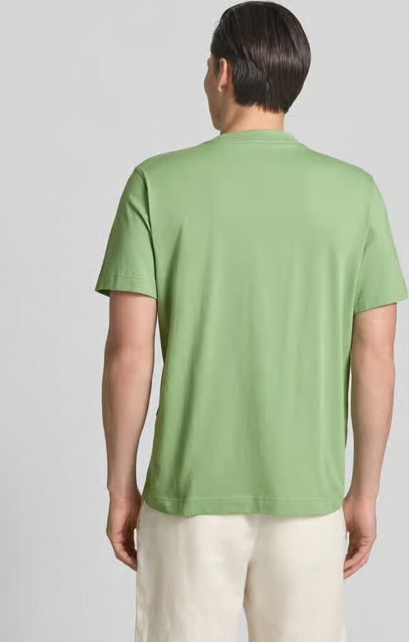 SELECTED MEN Heren Polo's & T-shirts Slhaspen Graphic Ss Tee Mint - Foto 6