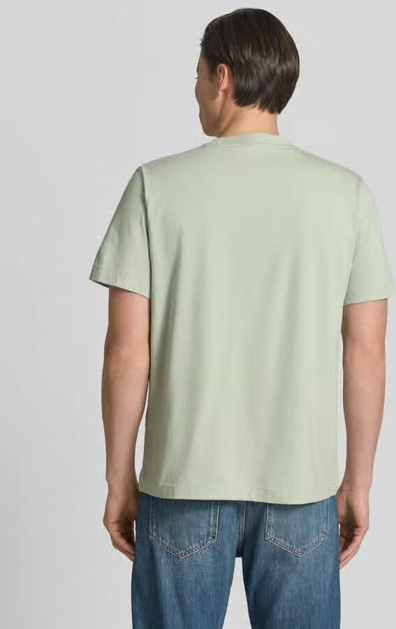 Selected regular fit T-shirt van puur katoen model 'HASPEN' - Foto 2
