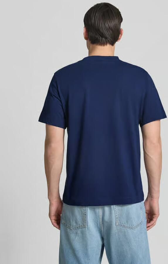 Selected regular fit T-shirt van puur katoen model 'HASPEN' - Foto 2
