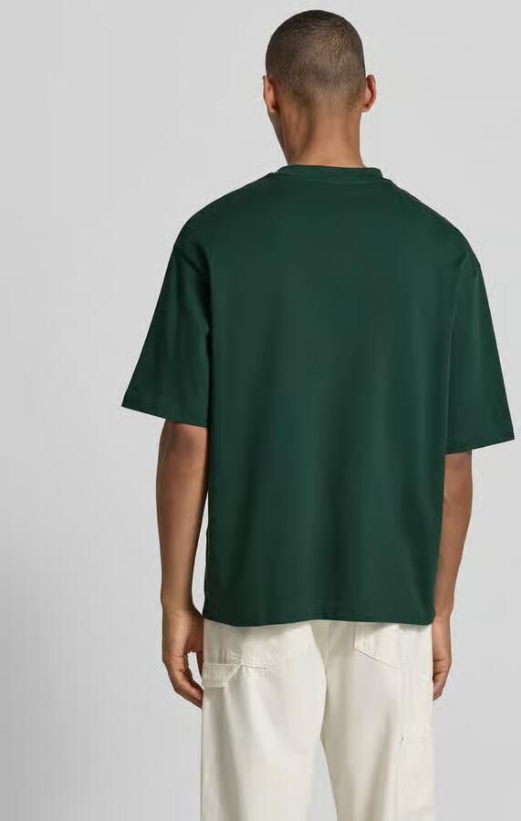 Selected regular fit T-shirt van puur katoen model 'HASPEN' - Foto 2