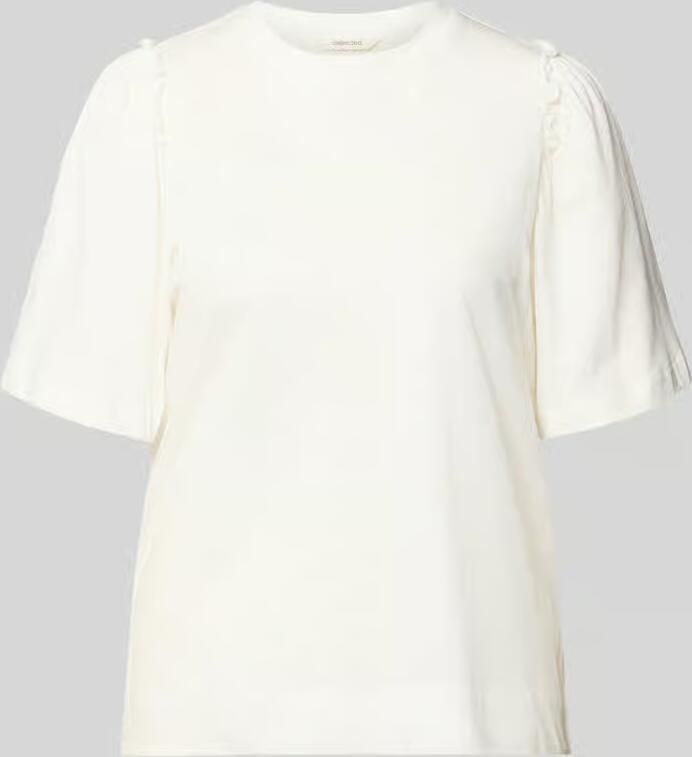 SELECTED WOMEN Dames Tops & T-shirts Slfpenelope 2 4 Ruffle Tee Ecru - Foto 6