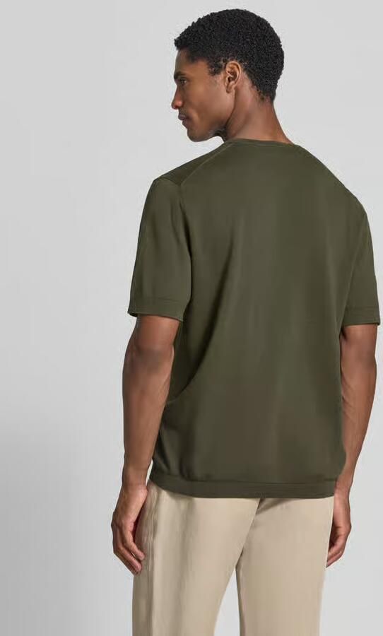 Selected regular fit T-shirt van puur katoen model 'TORINO' - Foto 2