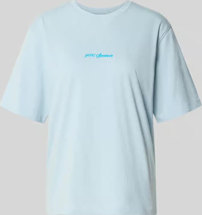 Selected regular fit T-shirt van puur katoen model 'VIGGA' - Foto 2