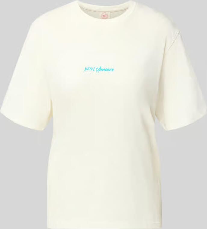 Selected regular fit T-shirt van puur katoen model 'VIGGA' - Foto 2