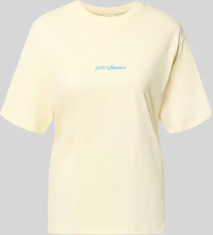 Selected regular fit T-shirt van puur katoen model 'VIGGA' - Foto 2