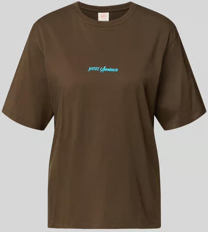 Selected regular fit T-shirt van puur katoen model 'VIGGA' - Foto 2