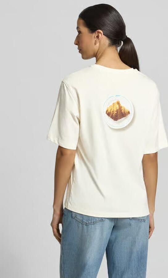 Selected regular fit T-shirt van puur katoen model 'VIGGA' - Foto 2