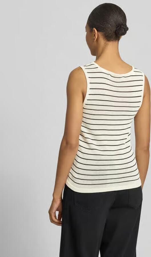 Selected regular fit T-shirt van viscosemix