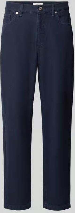 Selected regular fit tapered jeans van mix van katoen en hennep model 'MAURO' - Foto 4