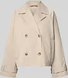 Selected regular fit trenchcoat-jas van katoenmix model 'NEW CILO' - Foto 5