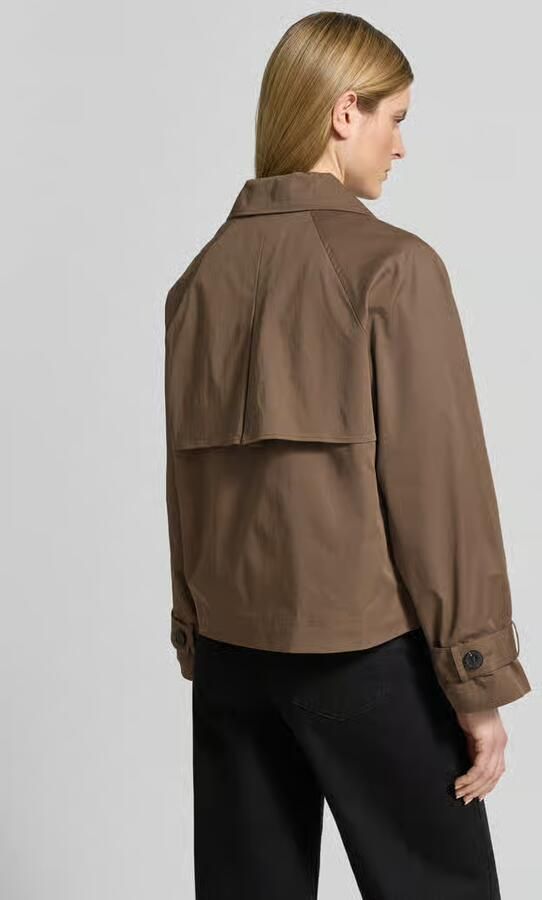 Selected regular fit trenchcoat-jas van katoenmix model 'NEW CILO' - Foto 7