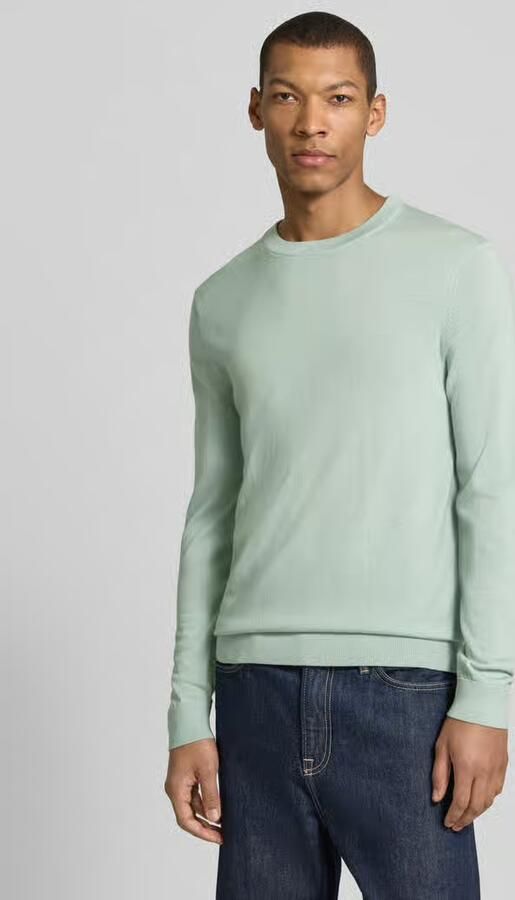 Selected Regular Fit trui van pure wol model 'TRAY' - Foto 3