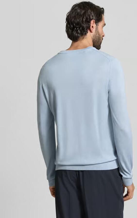 Selected Regular Fit trui van pure wol model 'TRAY'
