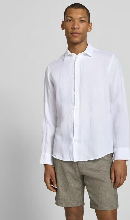 Selected Homme regular fit vrijetijdshemd van puur linnen model 'REGKYLIAN' - Foto 7
