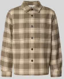 Selected Regular fit vrijetijdsoverhemd met mix van wol en viscose model 'OLE PABLO' - Foto 4