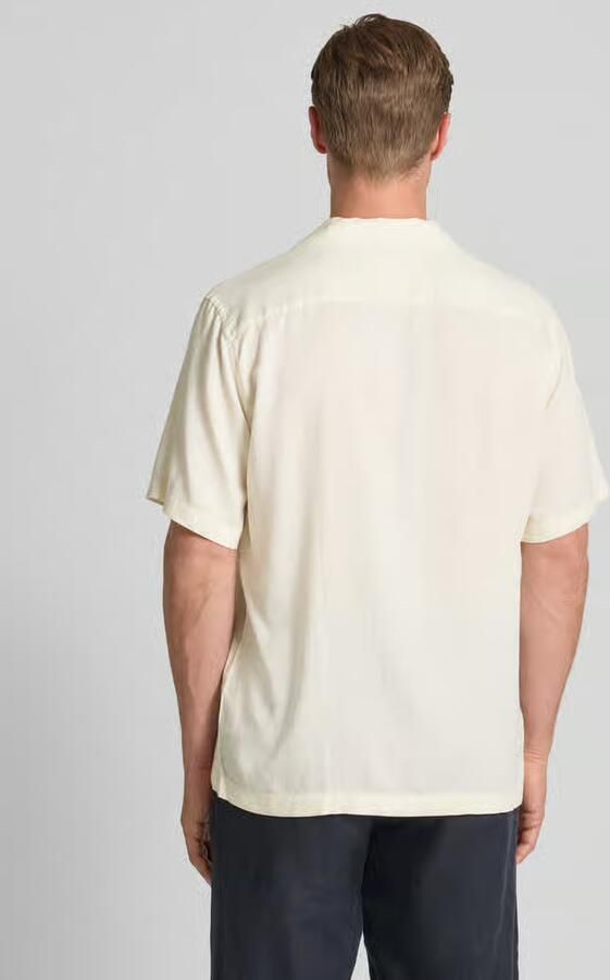 Selected Homme Regular fit vrijetijdsoverhemd van een mix van lyocell en linnen model 'REGNOA'