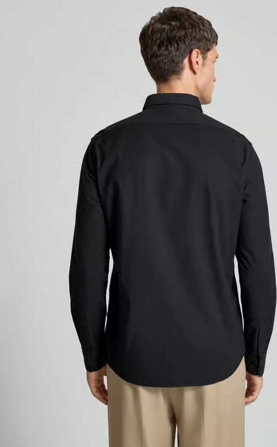 Selected Regular fit vrijetijdsoverhemd van katoenmix model 'REGRICK' - Foto 4