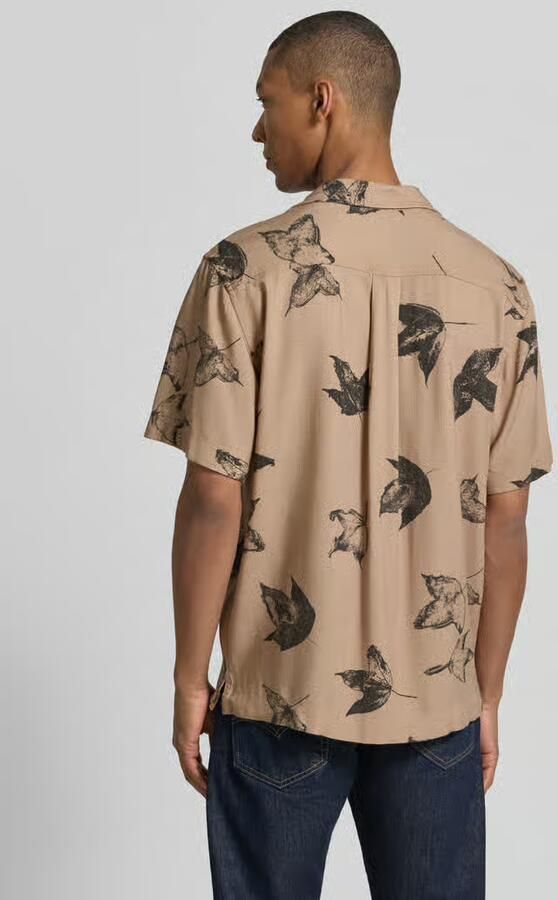 Selected regular fit vrijetijdsoverhemd van pure viscose model 'TERRY' - Foto 2