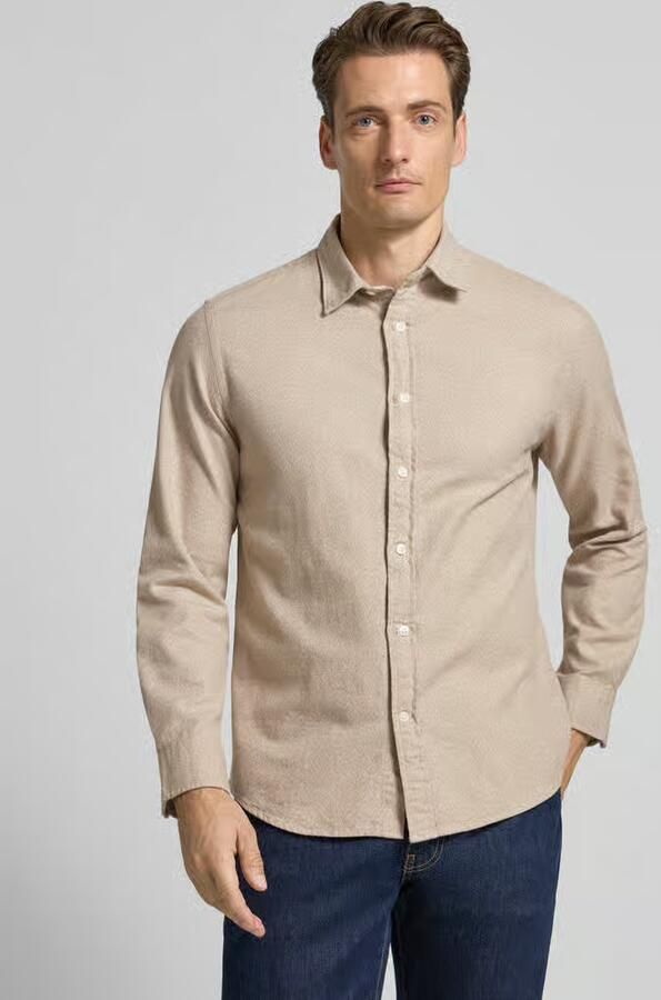 SELECTED HOMME Overhemd met lange mouwen SLHREGNOAH BRUSHED TWIST SHIRT LS NOOS - Foto 10