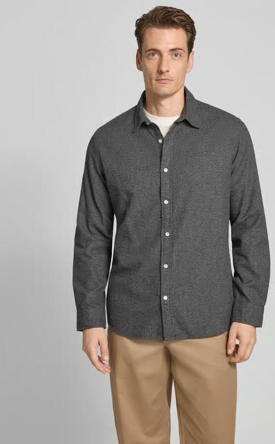 SELECTED HOMME Overhemd met lange mouwen SLHREGNOAH BRUSHED TWIST SHIRT LS NOOS - Foto 5
