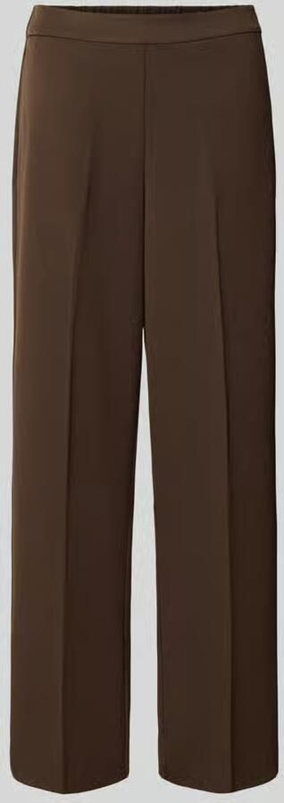 Selected regular fit wijde broek met viscose model 'EMMA-TARA'