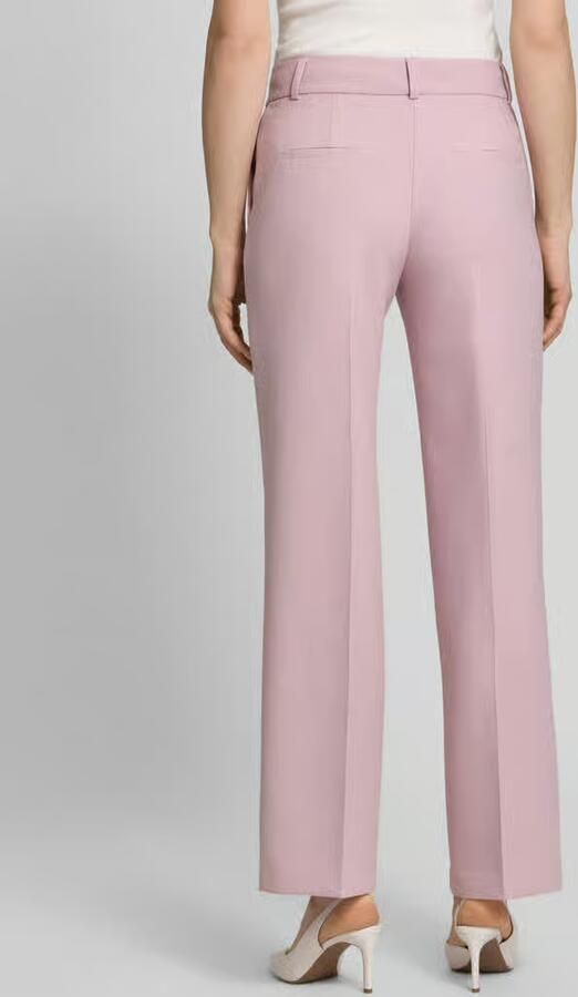 Selected regular fit wijdte broek met viscose model 'RITA' - Foto 3