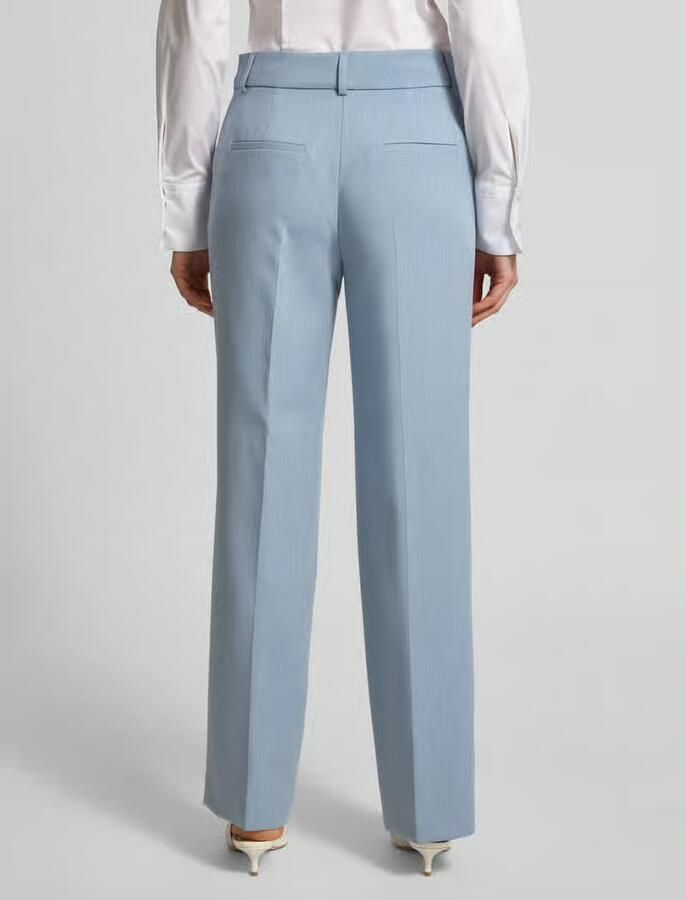 Selected regular fit wijdte broek met viscose model 'RITA' - Foto 3
