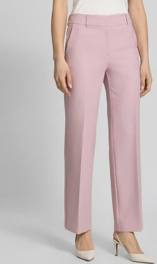 Selected regular fit wijdte broek met viscose model 'RITA' - Foto 2