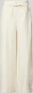 Selected regular fit wijdte broek van mix van lyocell en viscose model 'MARIE-JOHANNE'