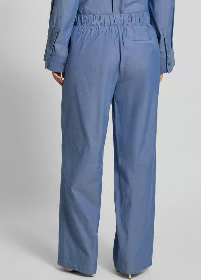 Selected regular fit wijdte broek van puur katoen model 'KIRA-TARA' - Foto 3