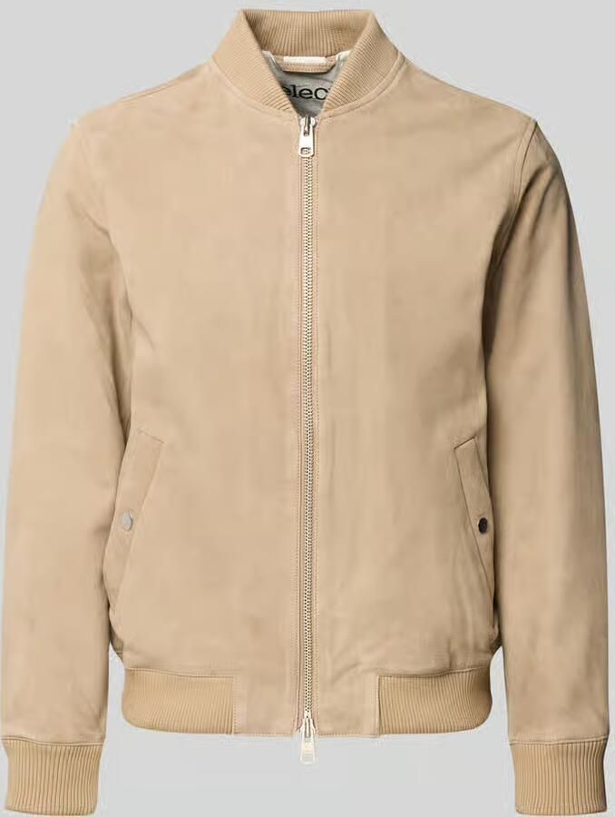 Selected Regular fit wildleerjacks van puur geitenleer Model 'ARCHIVE' - Foto 2