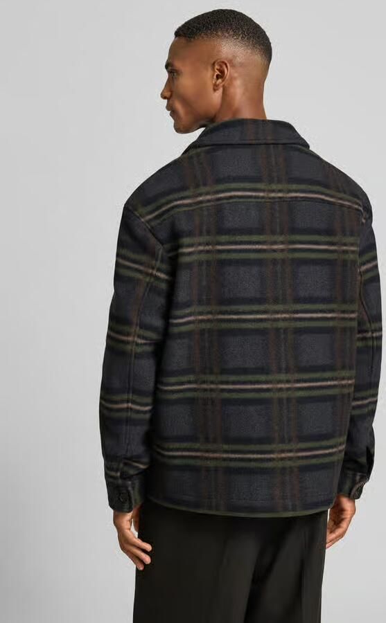 Selected Regular fit wollen jack met platte kraag model 'MITCH' - Foto 3