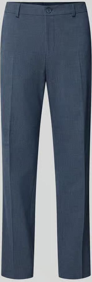Selected Regular fit zakelijke broek met bandplooi