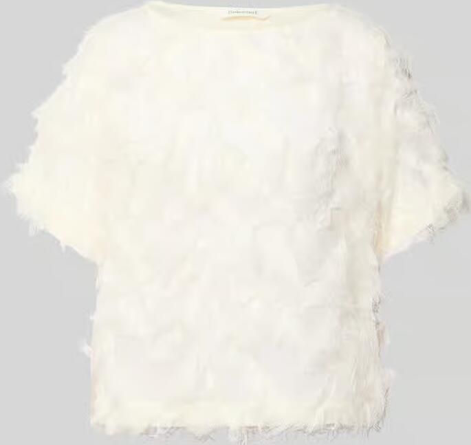 SELECTED WOMEN Dames Tops & T-shirts Slfmyline Ss Boat Neck Top Gebroken Wit - Foto 6