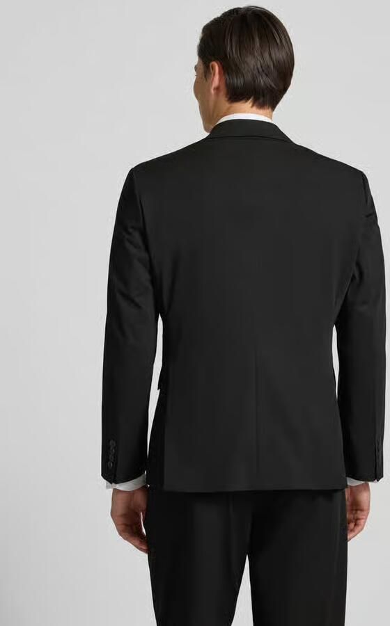 Selected relaxed fit colbert met viscose model 'RELAXED-LIAM' - Foto 3