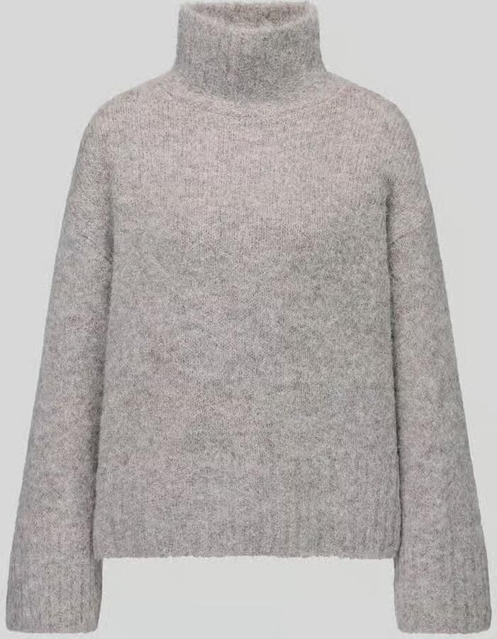 Selected relaxed fit coltrui van alpacamix model 'GABRIELLA'