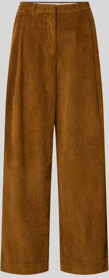 Selected relaxed fit corduroy broek van katoenmix model 'ROJA'