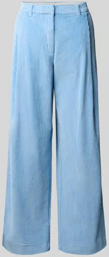 Selected relaxed fit corduroy broek van katoenmix model 'ROJA'