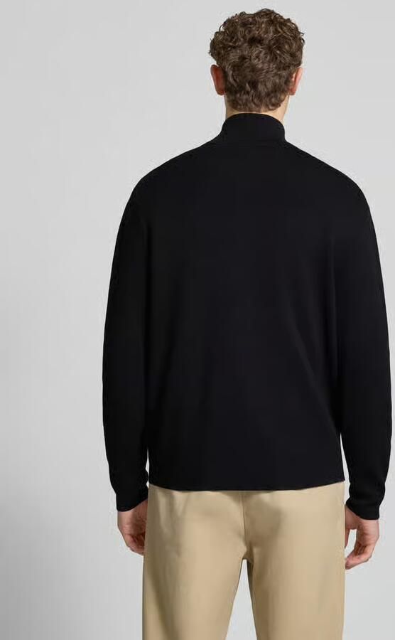 Selected Homme Relaxed fit gebreid jack van viscosemix model 'TELLER' - Foto 3