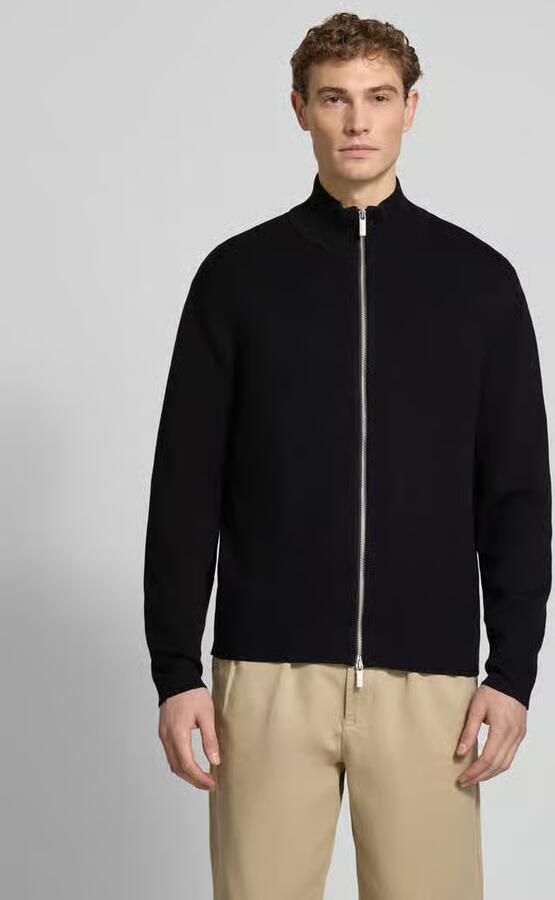 Selected Homme Relaxed fit gebreid jack van viscosemix model 'TELLER' - Foto 4
