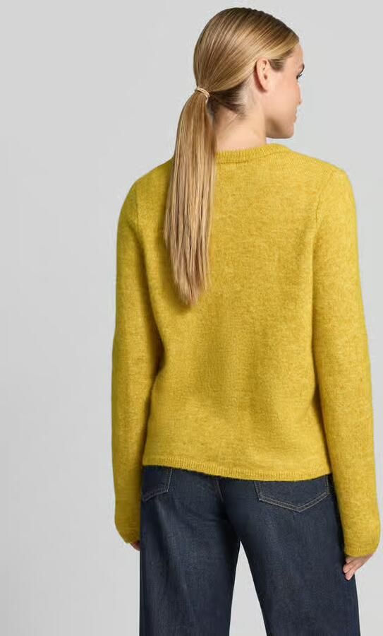 Selected relaxed fit gebreid jack van wolmix model 'LULU' - Foto 3