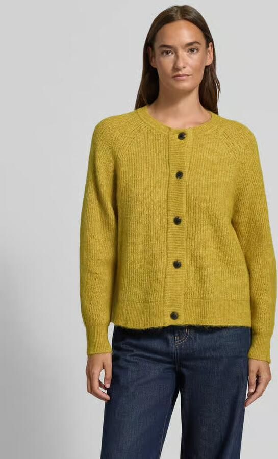 Selected relaxed fit gebreid jack van wolmix model 'LULU' - Foto 3