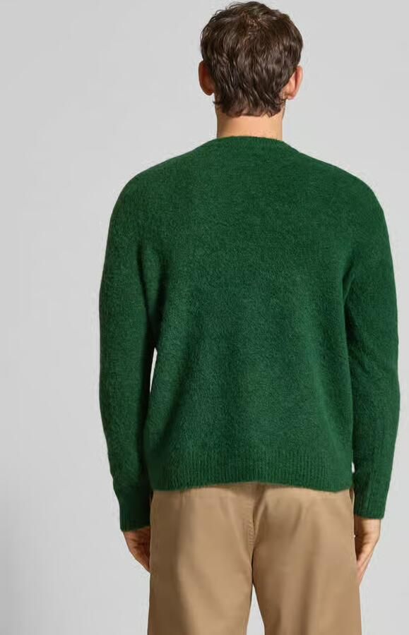 Selected Homme Relaxed fit gebreide pullover met wol model 'RAI BRUSHED'