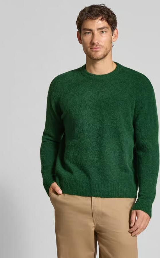 Selected Homme Relaxed fit gebreide pullover met wol model 'RAI BRUSHED' - Foto 2