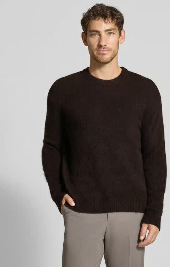 Selected Homme Relaxed fit gebreide pullover met wol model 'RAI BRUSHED' - Foto 2