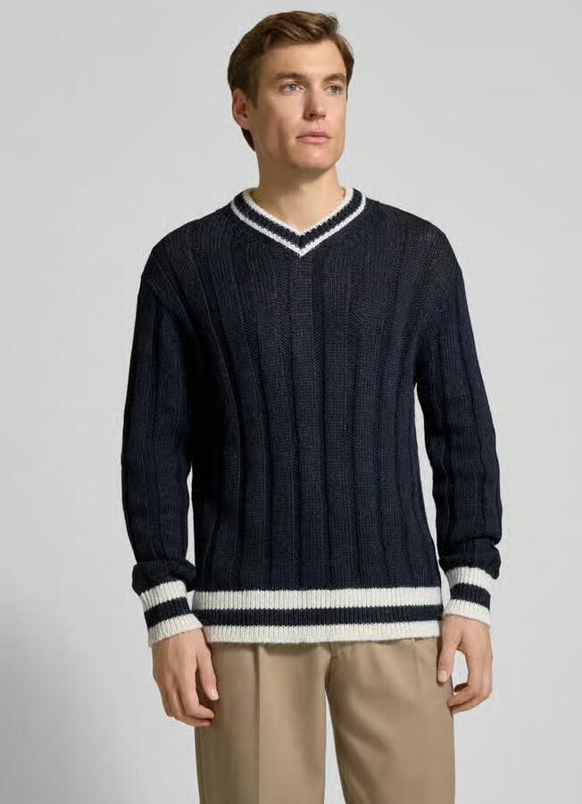 Selected Homme Relaxed fit gebreide pullover met wol model 'ROY' - Foto 2