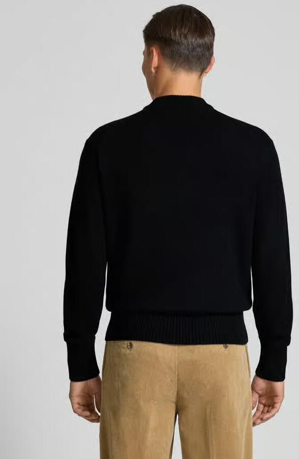 Selected Homme Relaxed fit gebreide pullover van een mix van wol en kasjmier model 'Calle'